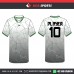 DIGITAL WHITE CRYSTAL   SOCCER JERSEYS